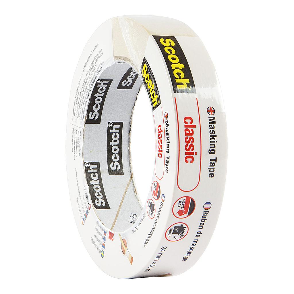 3M Scotch Classic Masking Tape 24 mm x 50 m - image 2