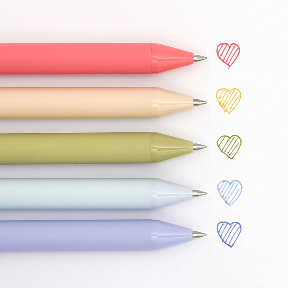 KACO Pure Soft Touch Gel Pen 0.5 mm 5 set Morandi II - image 3