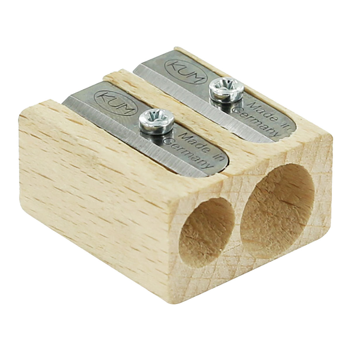 KUM Wood 2-Hole Pencil Sharpener - image 1