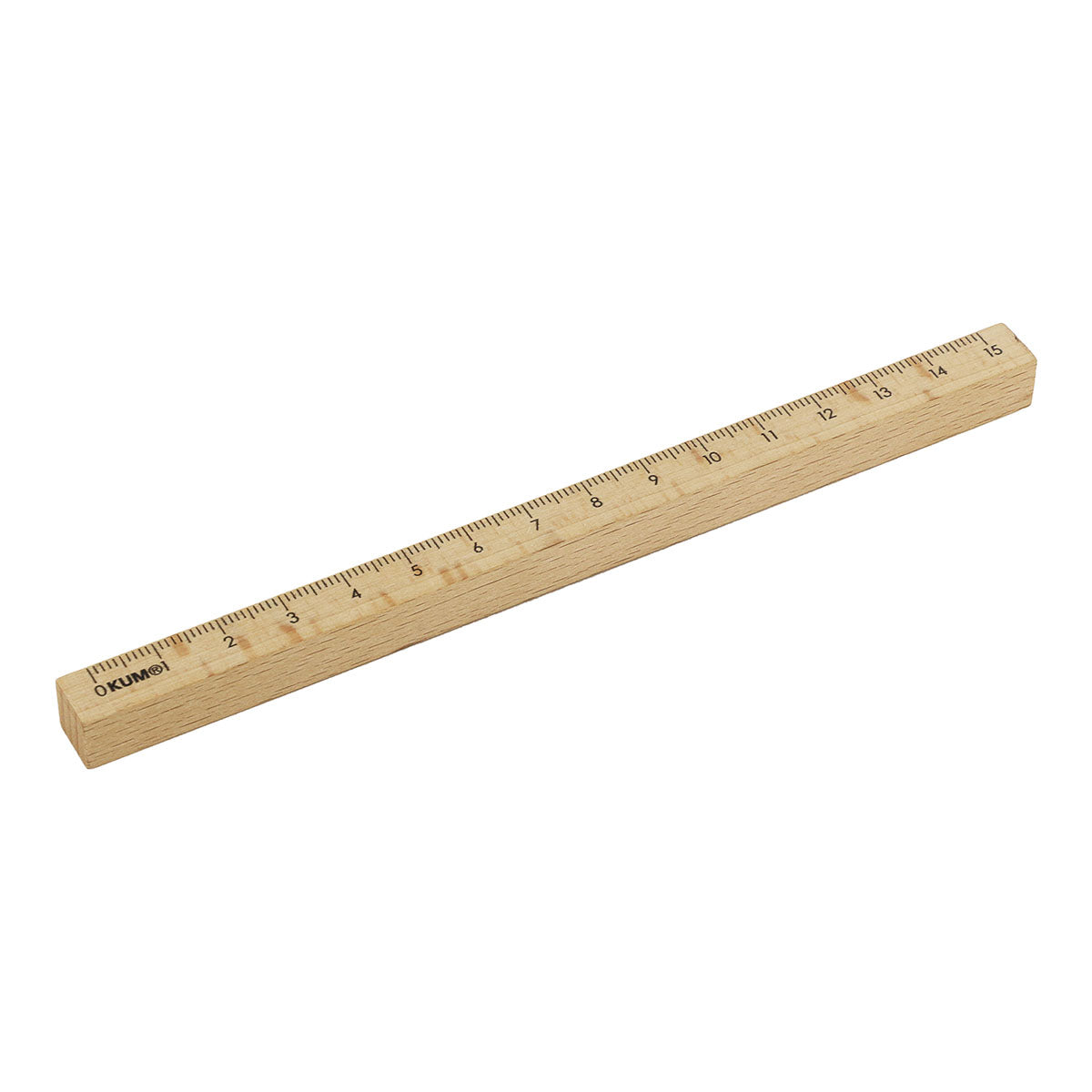 KUM Wood Ruler 15 cm - image 1