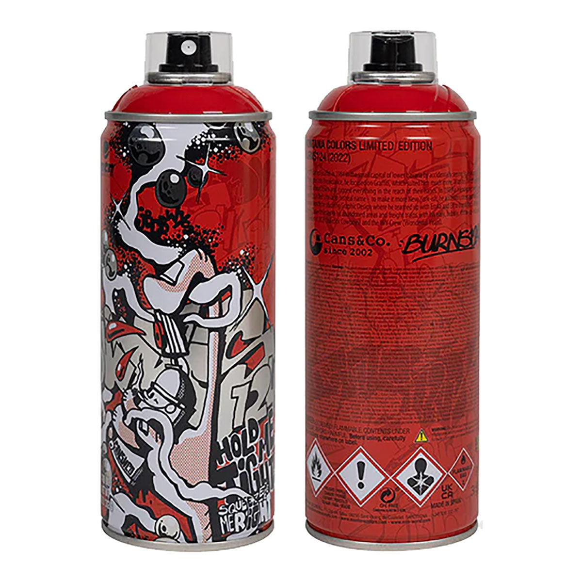 MTN Burns124 Limited Edition Spray Paint 400ml, Vivid Red - image 2