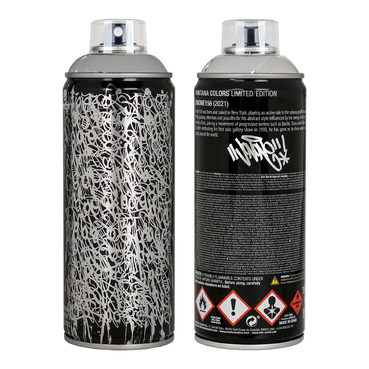 MTN Jonone Limited Edition Spray Paint 400ml, Chrome - image 2