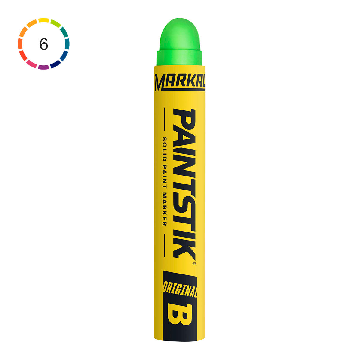 Markal Paintstik B Solid Paint Marker Fluorescent - image 1