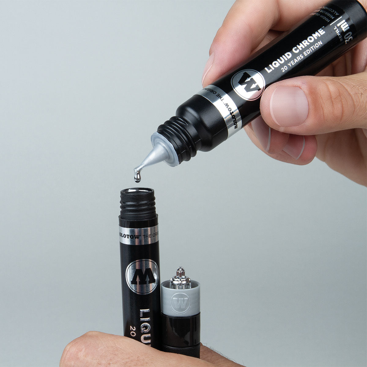 Molotow LIQUID CHROME Twin Marker, 1,5 - 4 mm - image 3