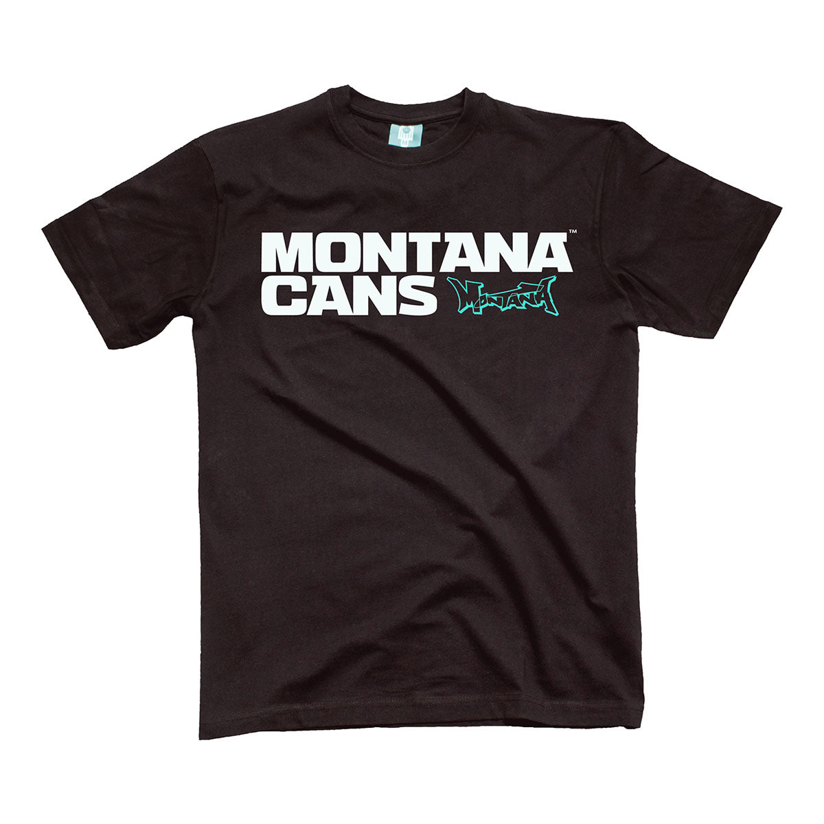 Montana Cans Typo Logo T-Shirt Black - image 1