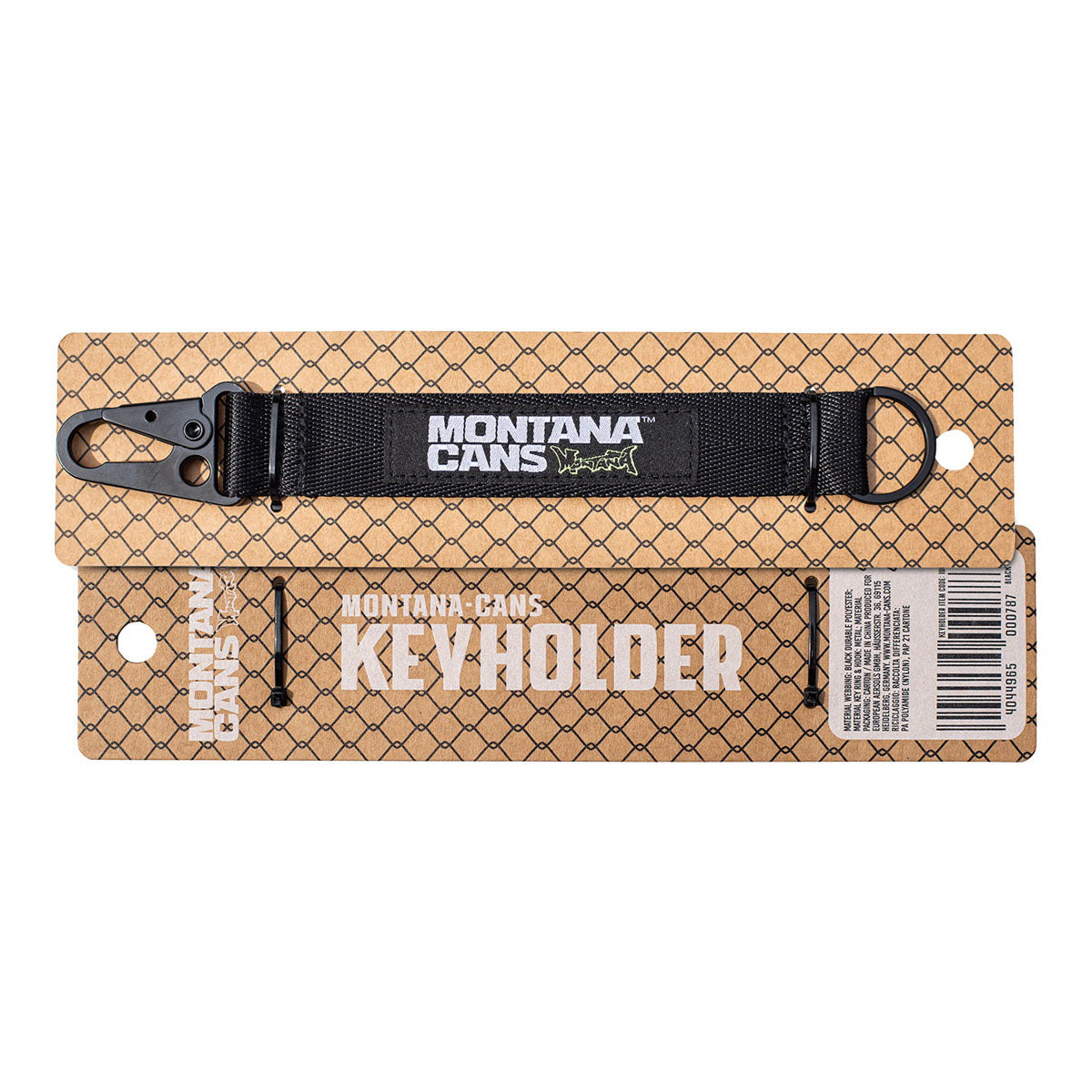 Montana Typo Logo Key Holder Black - image 3