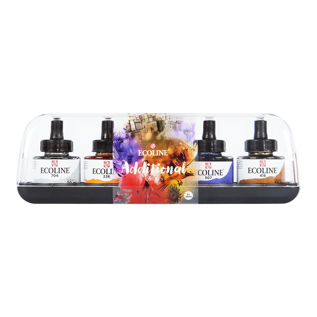 Talens Ecoline Liquid Water Colour 30 ml 5 Set, Additional Colours - image 1