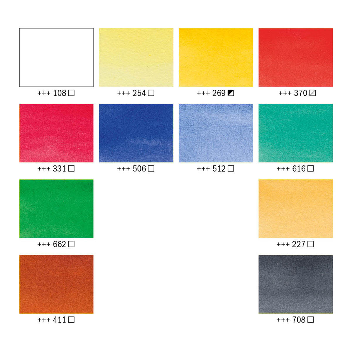 Van Gogh Watercolour Metal Case Half Pans 12 Set - image 3