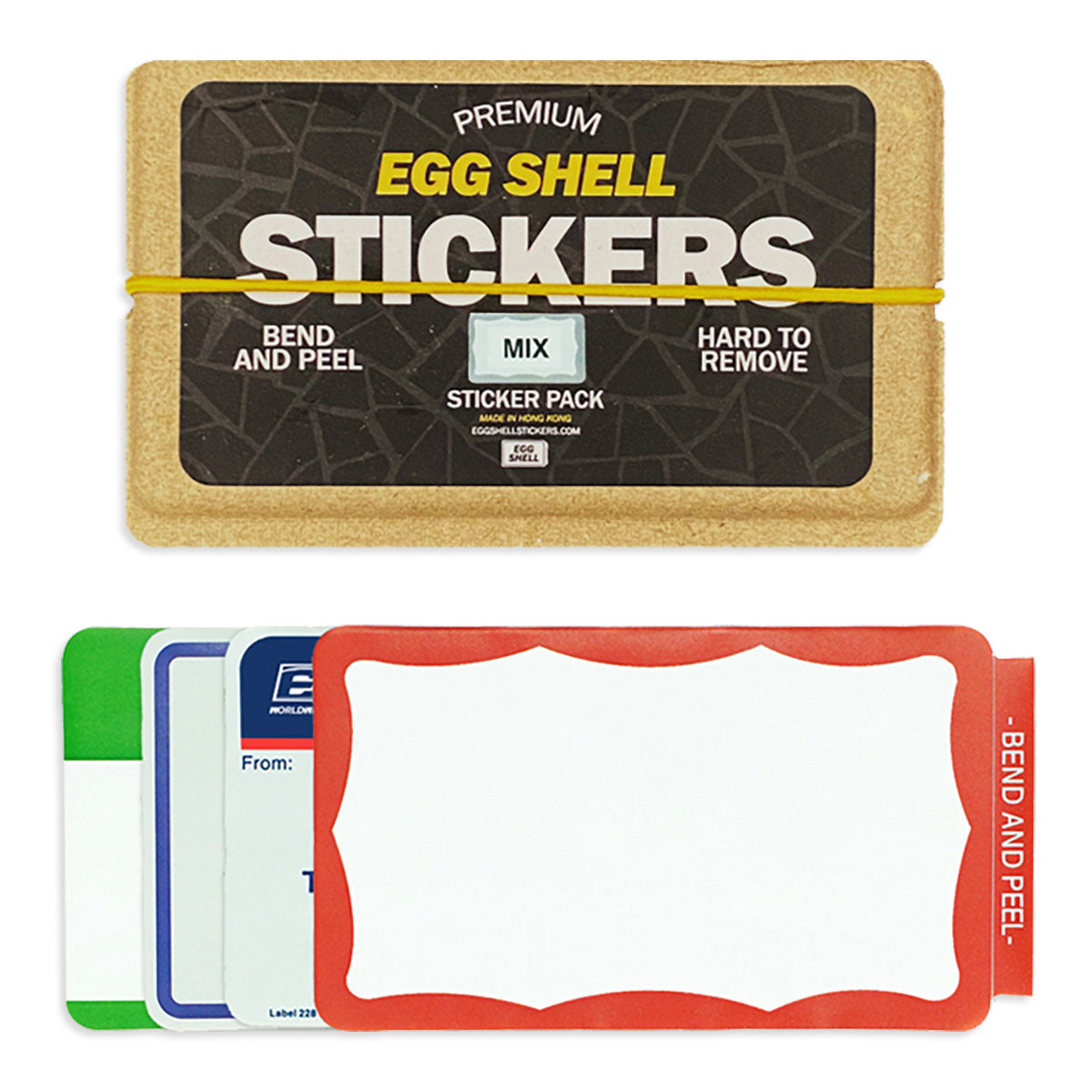 Egg Shell Stickers Classic Mix 80 pcs - image 1