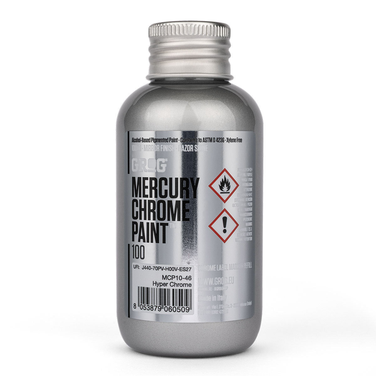 Grog MCP Mercury Chrome Paint Refill, 100ml