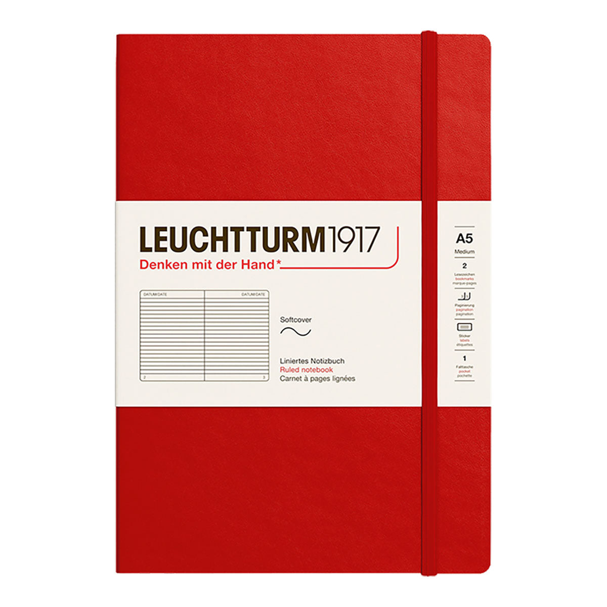 Leuchtturm1917 Notebook A5 Soft Cover, Ruled - image 28