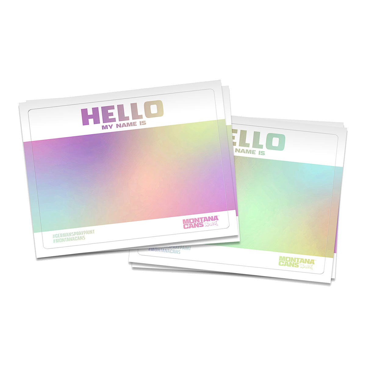 Montana HELLO-GRAM Stickers 50-Pack - image 1