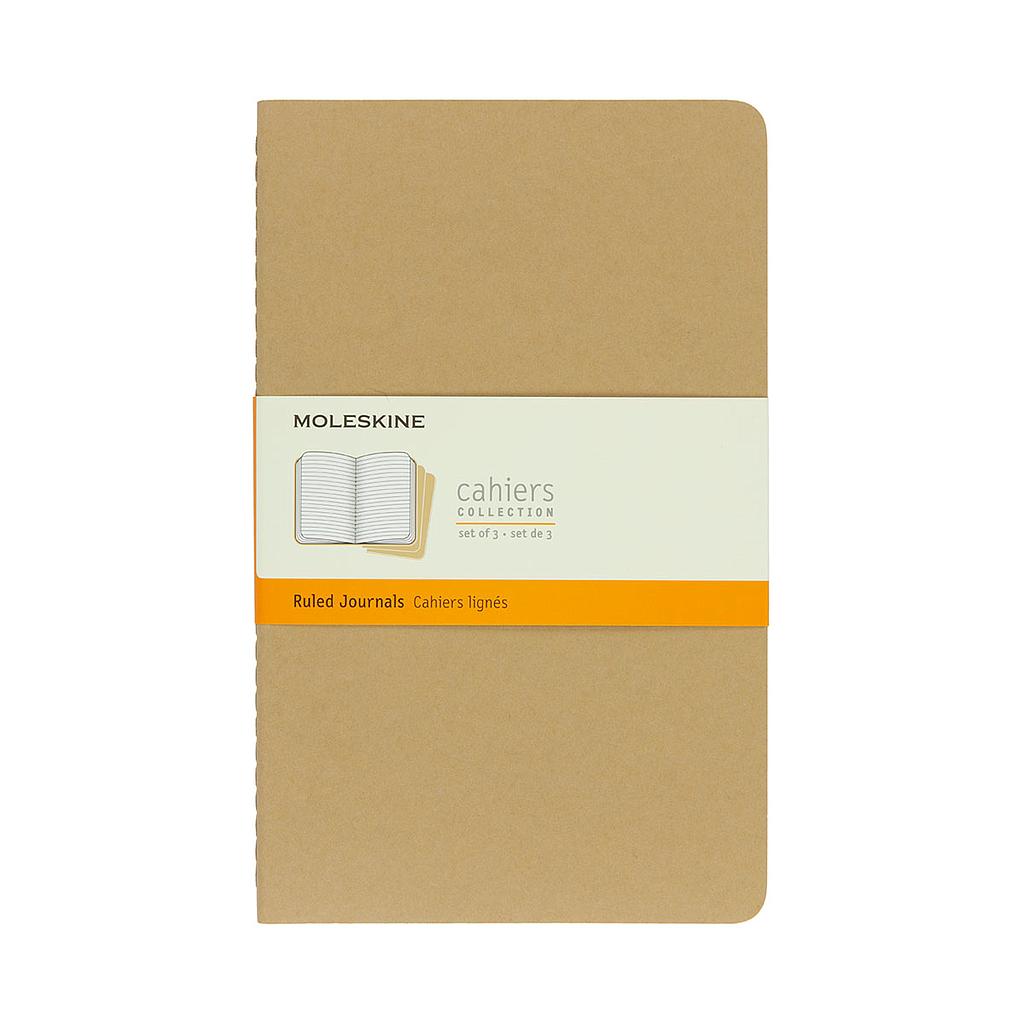 Moleskine Cahier Large Journal Ruled Set of 3 - image 5