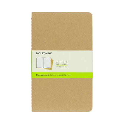 Moleskine Cahier Large Journal Plain Set of 3 - image 5
