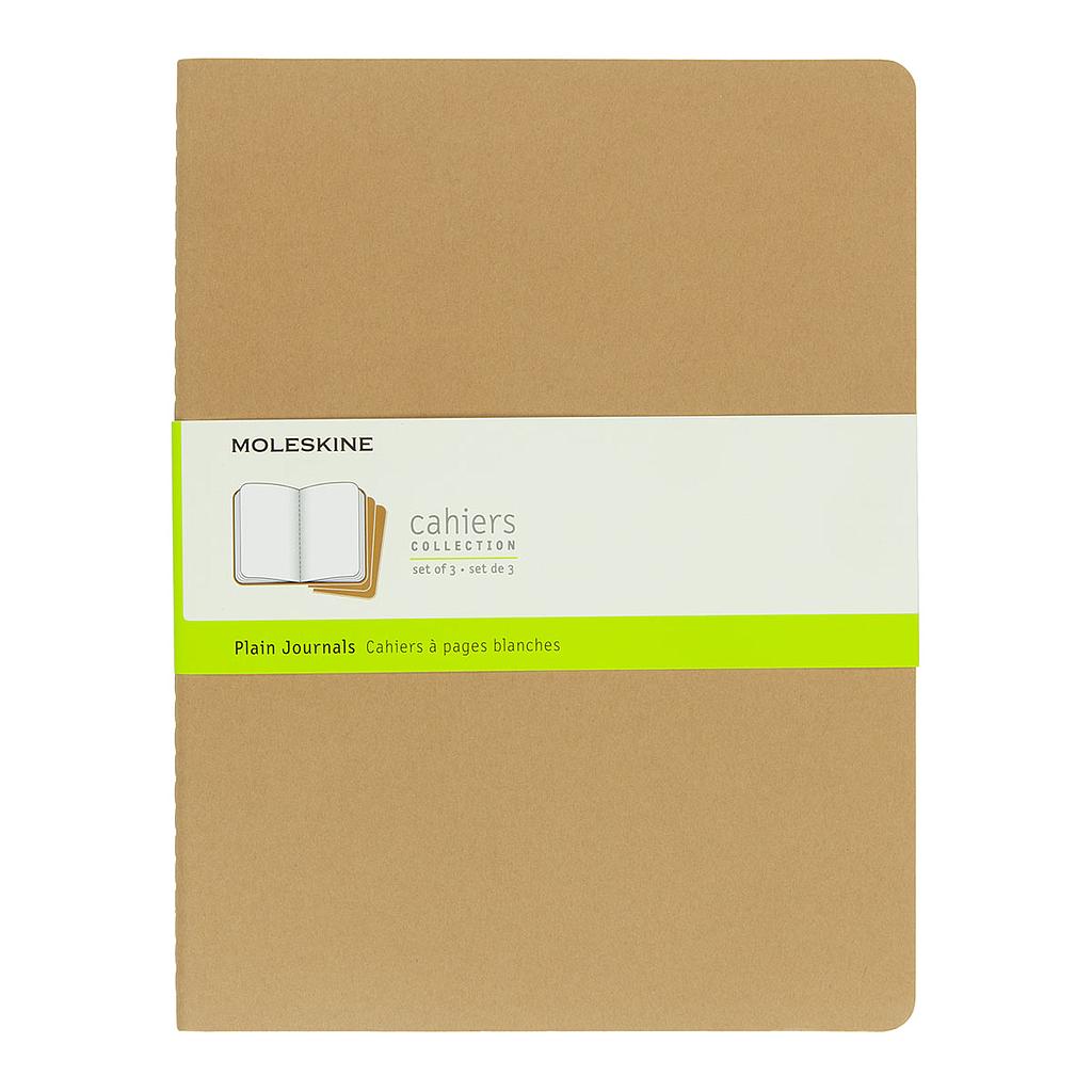 Moleskine Cahier X-Large Journal Plain Set of 3 - image 6