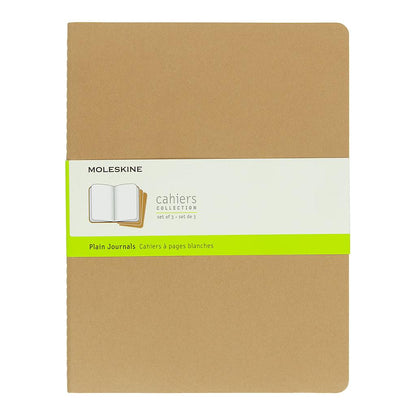 Moleskine Cahier X-Large Journal Plain Set of 3 - image 6