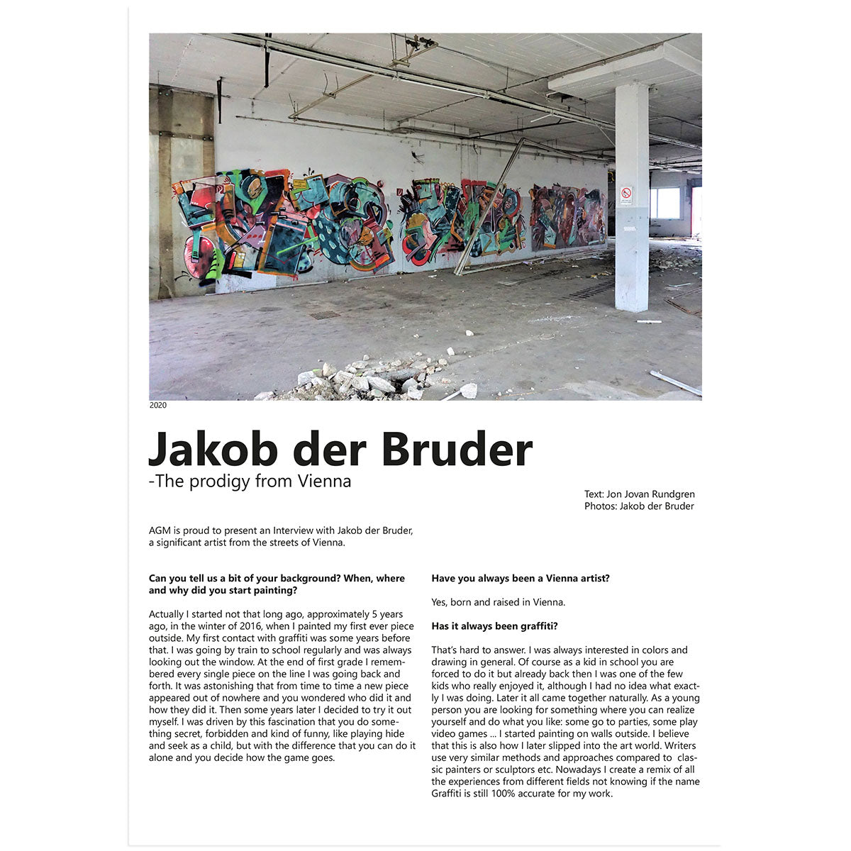 AGM Abstract Graffiti Magazine 2 - image 4