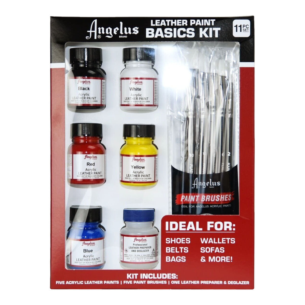 Angelus Acrylic Leather Paint Basics Kit - image 1
