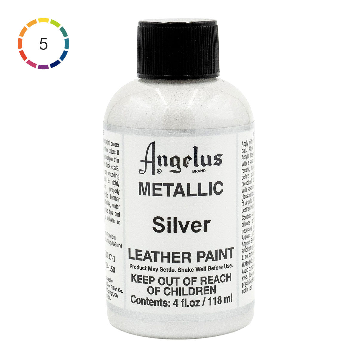 Angelus Acrylic Leather Paint Metallic 118 ml - image 1