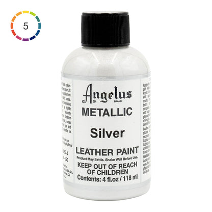 Angelus Acrylic Leather Paint Metallic 118 ml - image 1