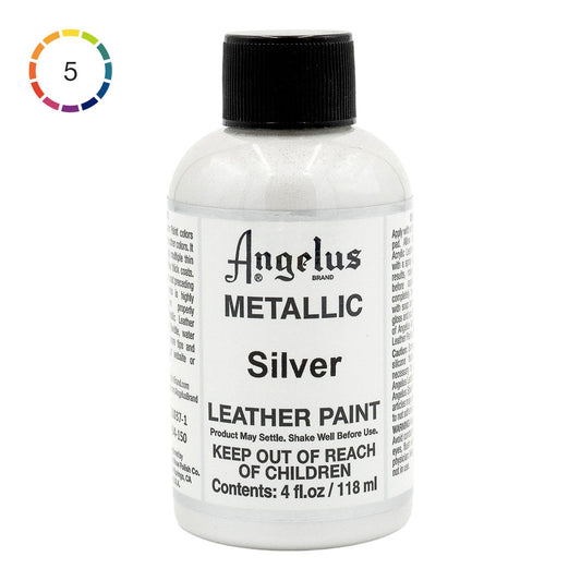 Angelus Acrylic Leather Paint Metallic 118 ml - image 1