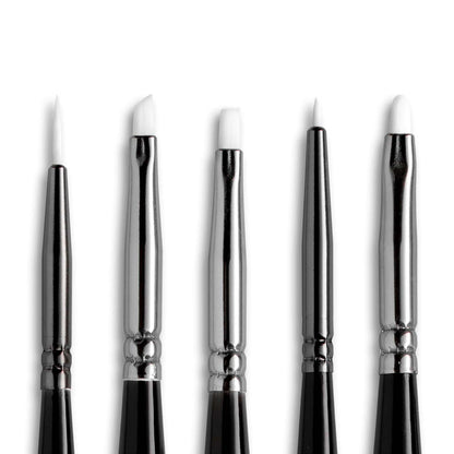 Angelus Acrylic Leather Paint Micro Detail Brush 5 Set - image 3