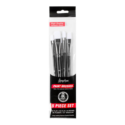 Angelus Acrylic Leather Paint Standard Brush 5 Set - image 1