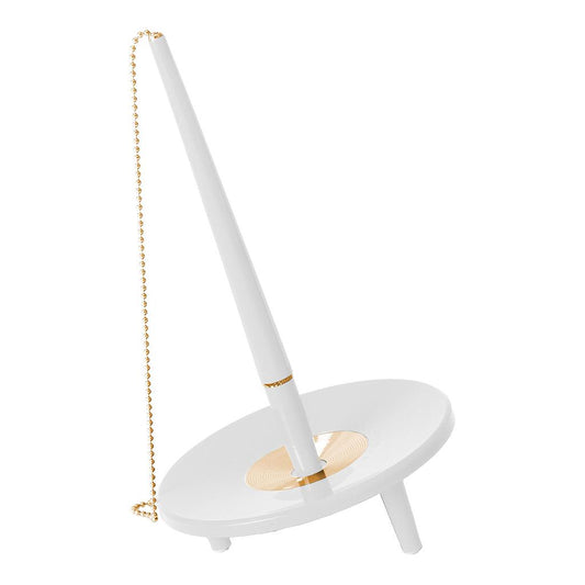 Ballograf Ballpoint Pen Desk Set, White/Gold - image 1