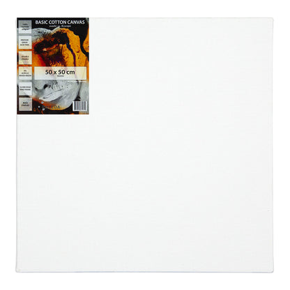 Basic Stretched Canvas 260 g Cotton 50 x 50 cm - image 1