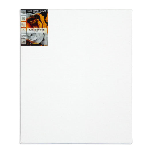 Basic Stretched Canvas 260 g Cotton F20 73 x 60 cm - image 1