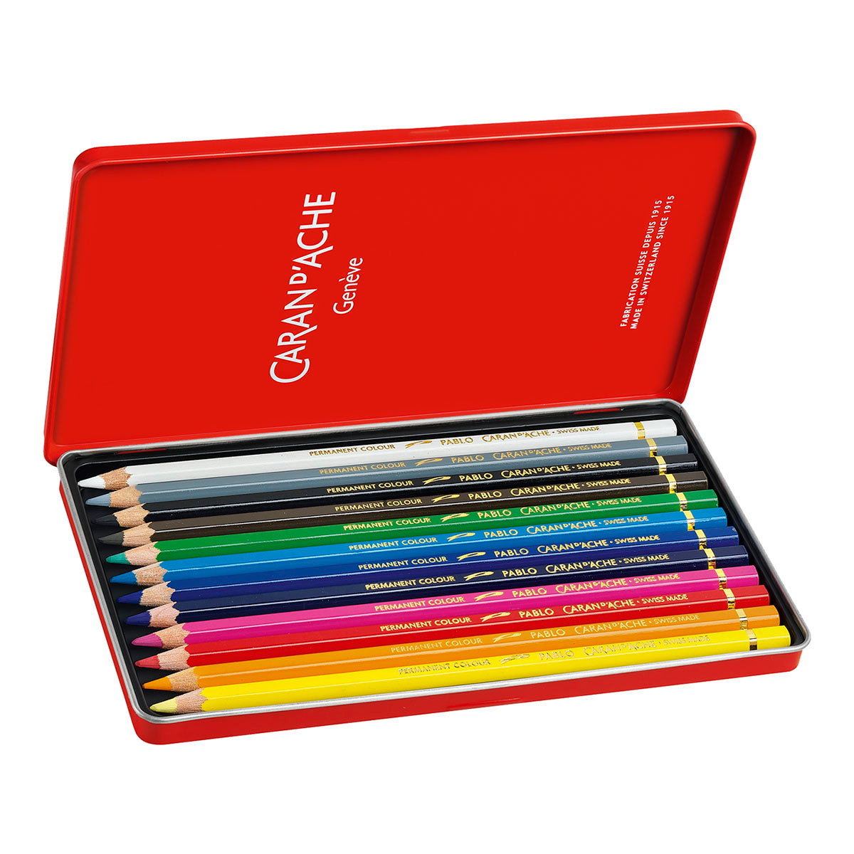 Caran d'Ache Pablo Coloured Pencils 12 Set - image 3