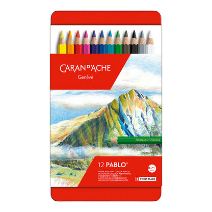 Caran d'Ache Pablo Coloured Pencils 12 Set - image 1