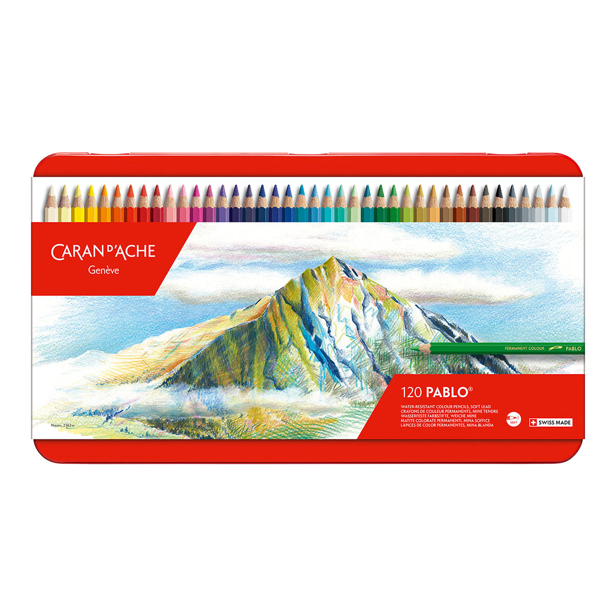 Caran d'Ache Pablo Coloured Pencils 120 Set - image 1