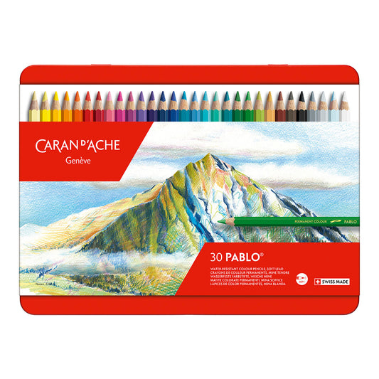Caran d'Ache Pablo Coloured Pencils 30 Set - image 1