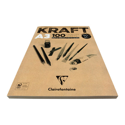 Clairefontaine Brown Kraft A3 Sketch Pad - image 3