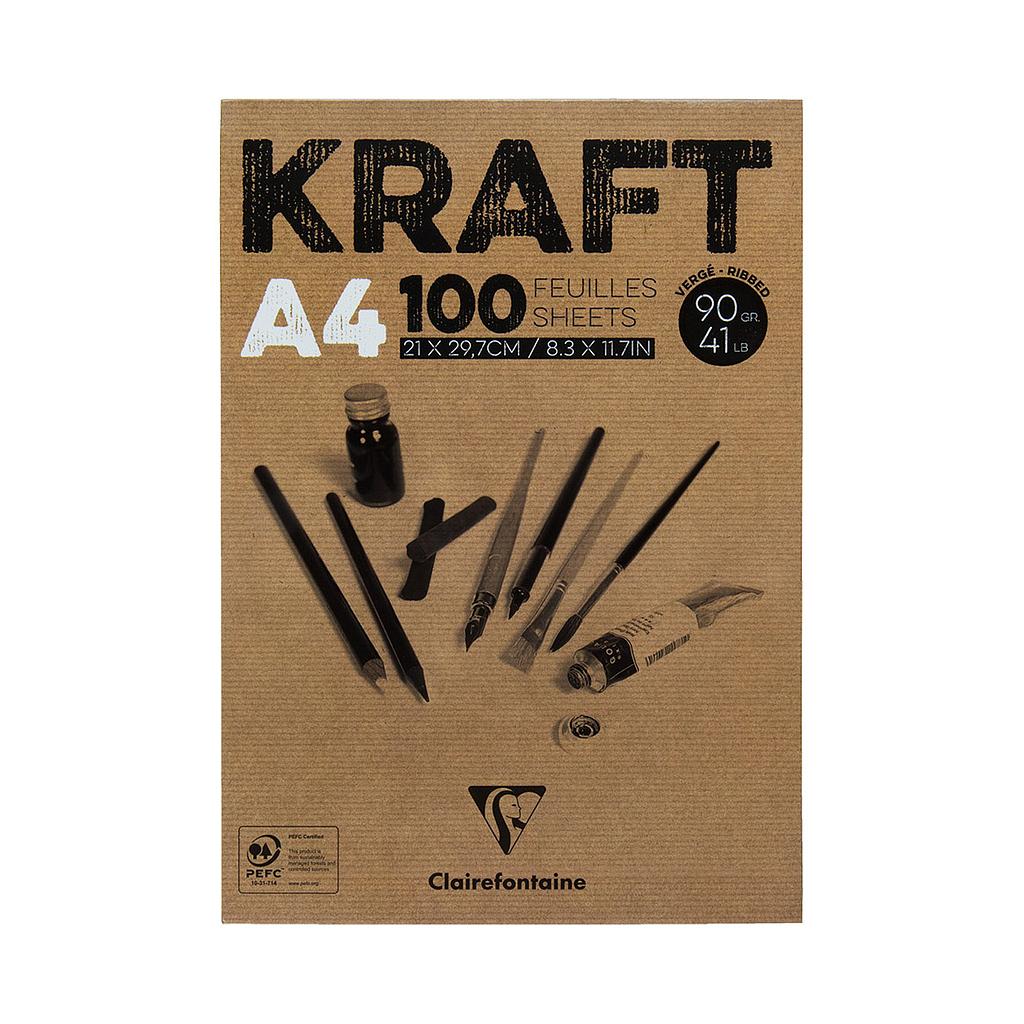 Clairefontaine Brown Kraft A4 Sketch Pad - image 1