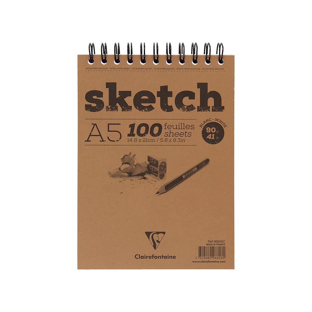 Clairefontaine Sketchbook A5, 90 gsm - image 1