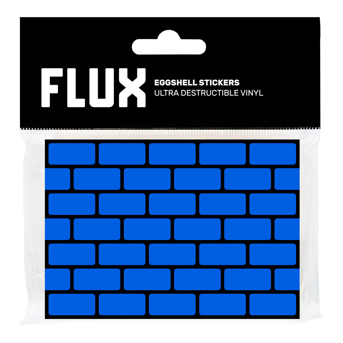FLUX Eggshell Stickers 50 pcs Bricks Cyan - image 1