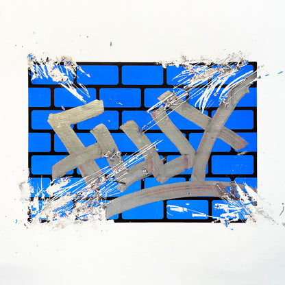 FLUX Eggshell Stickers 50 pcs Bricks Cyan - image 2