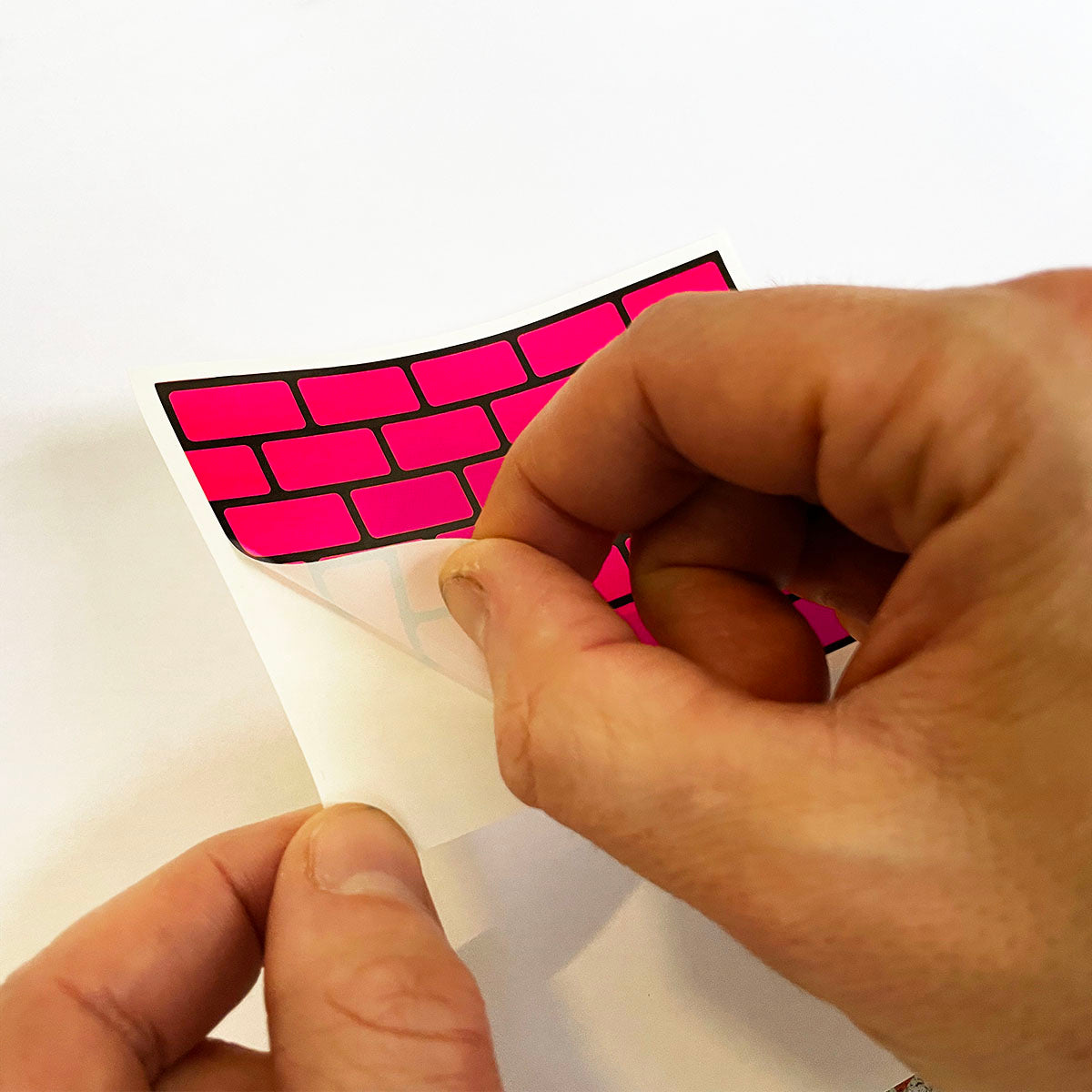 FLUX Eggshell Stickers 50 pcs Bricks Magenta - image 3