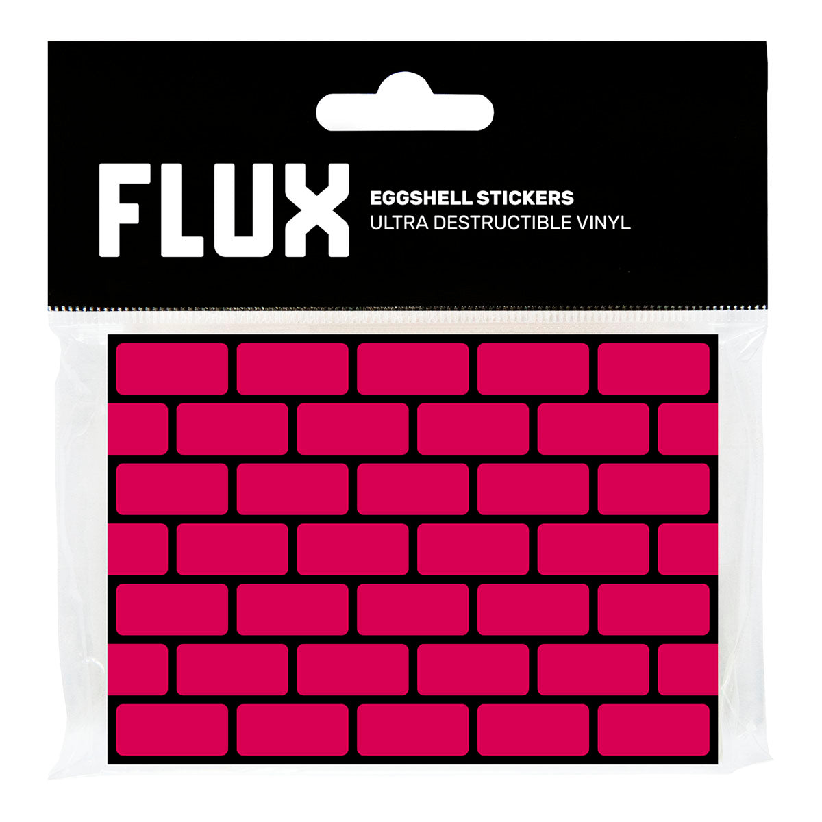 FLUX Eggshell Stickers 50 pcs Bricks Magenta - image 1
