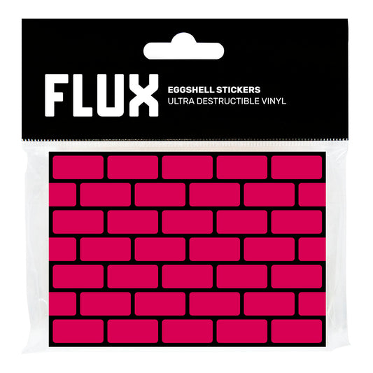 FLUX Eggshell Stickers 50 pcs Bricks Magenta - image 1