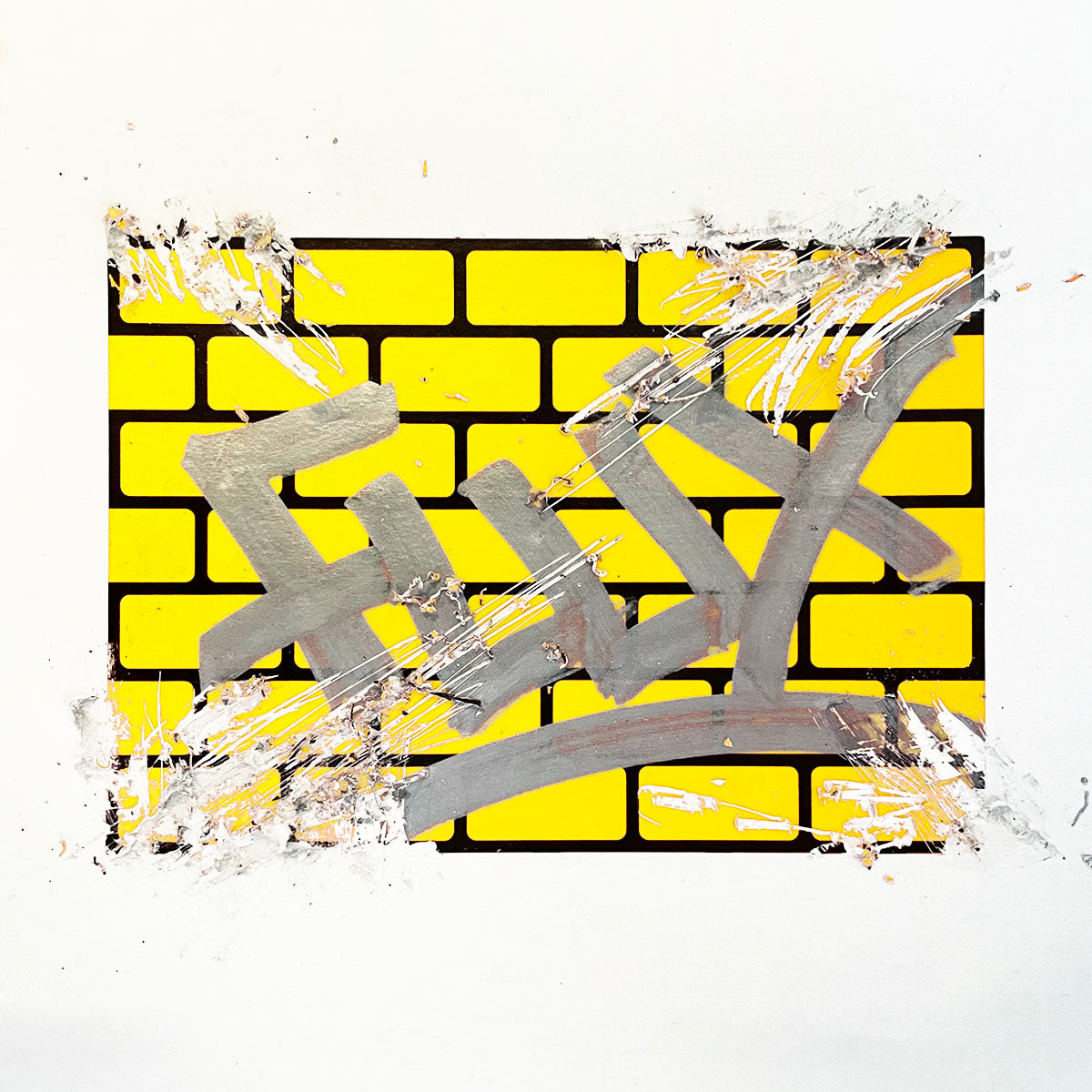 FLUX Eggshell Stickers 50 pcs Bricks Yellow - image 2