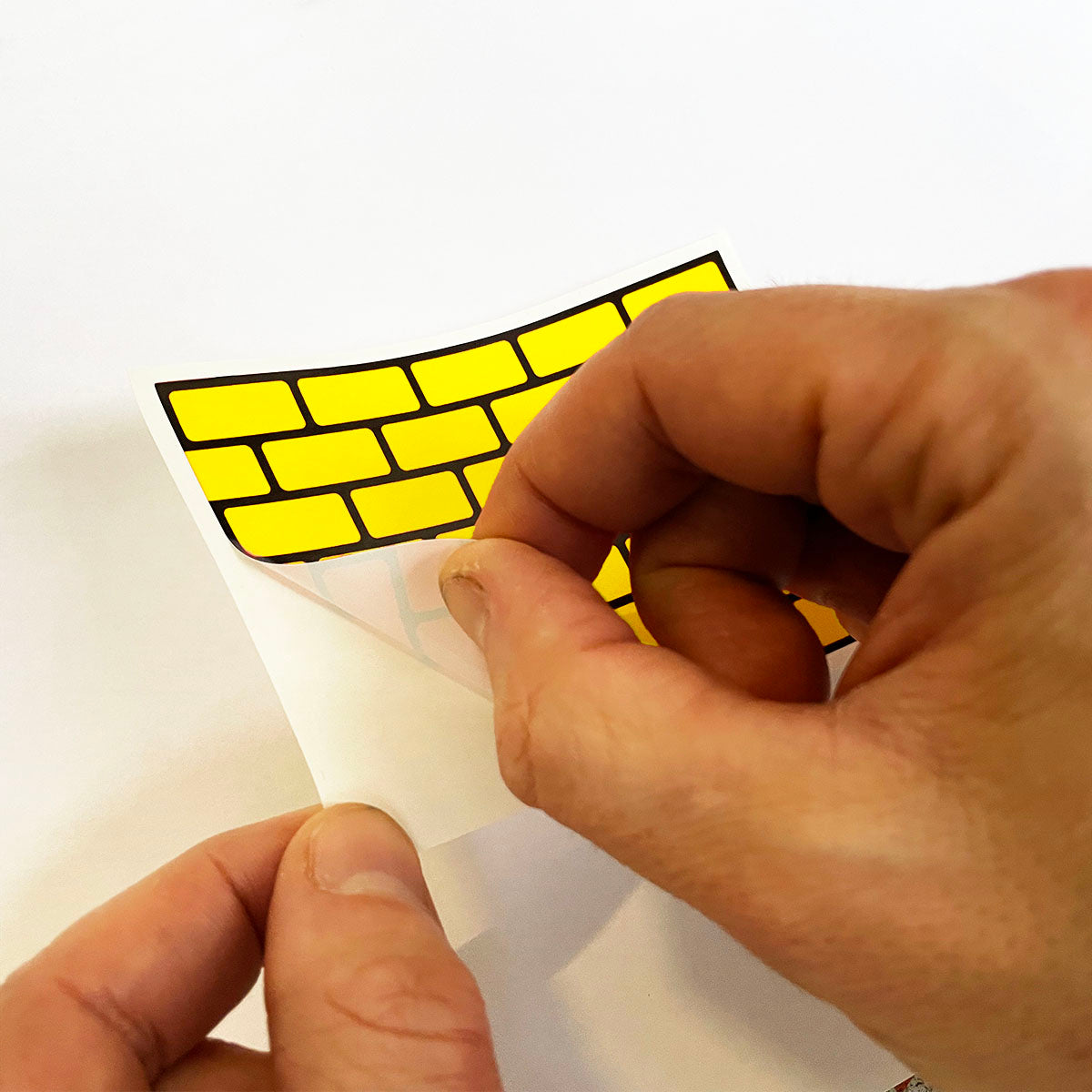 FLUX Eggshell Stickers 50 pcs Bricks Yellow - image 3