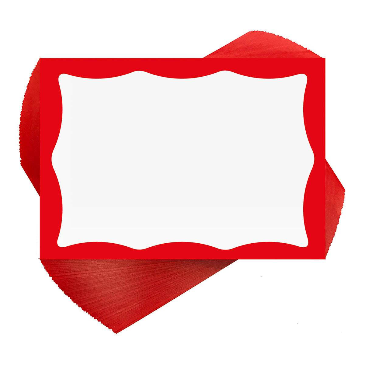 Frame Stickers Red, 50 pcs - image 1