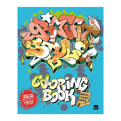Graffiti Style Coloring Book - image 1