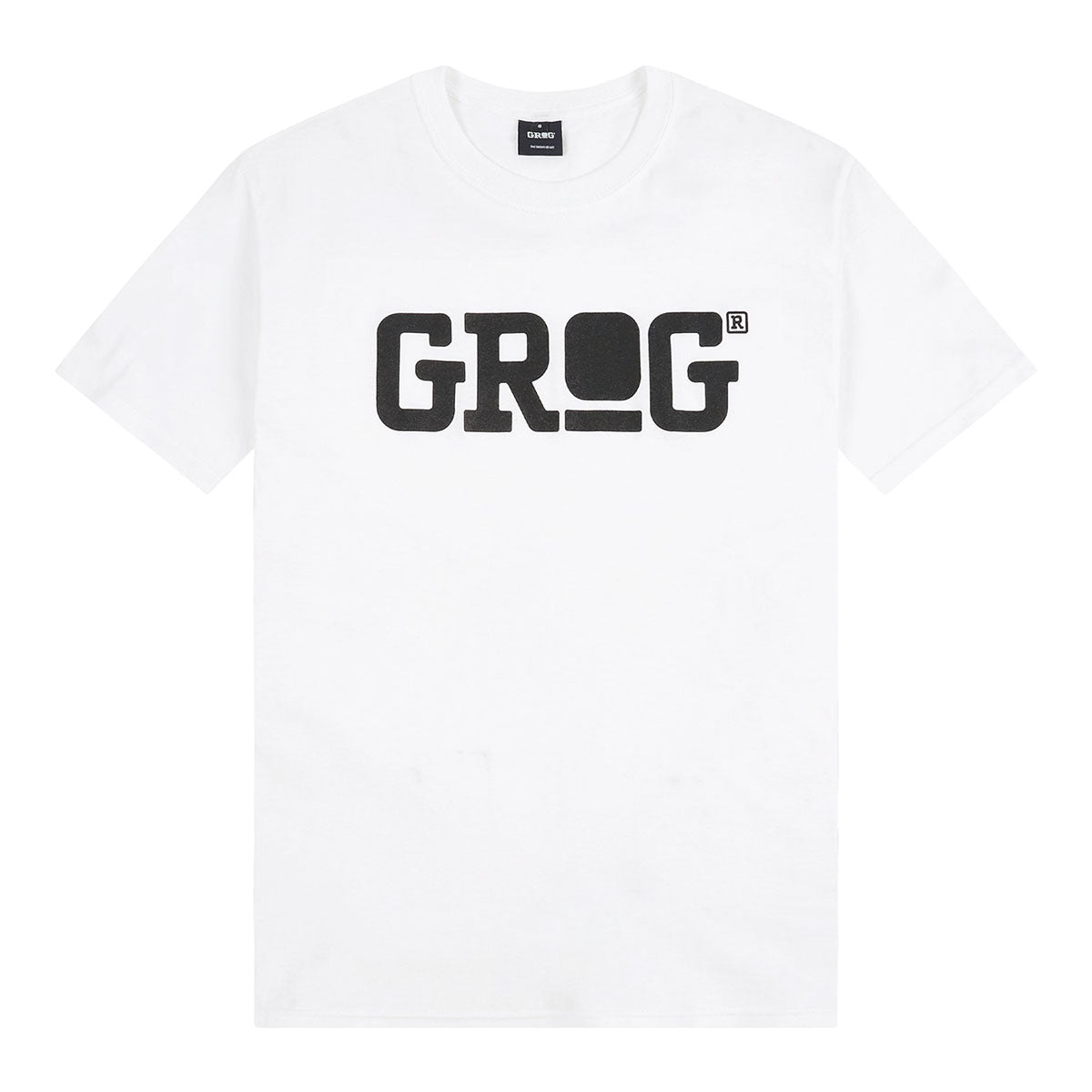 Grog Classic Logo T-shirt White - image 1