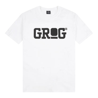 Grog Classic Logo T-shirt White - image 1