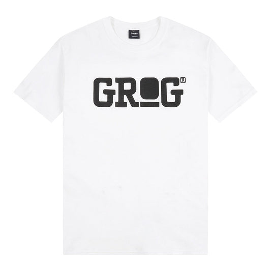 Grog Classic Logo T-shirt White - image 1
