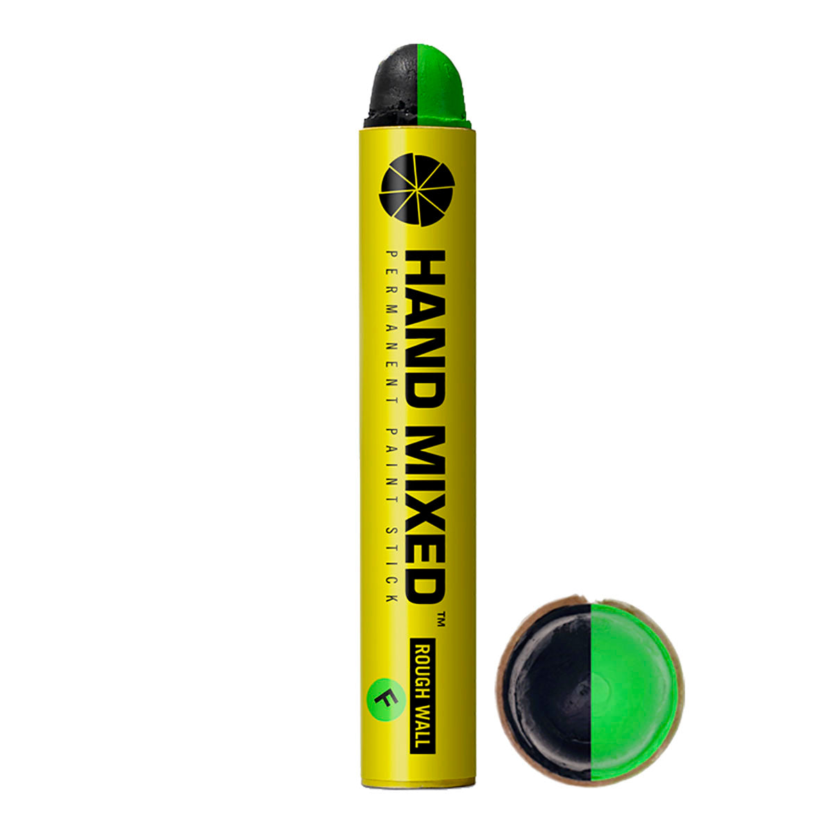 HAND MIXED Rough Wall Paint Stick Fluo, Poison - image 1